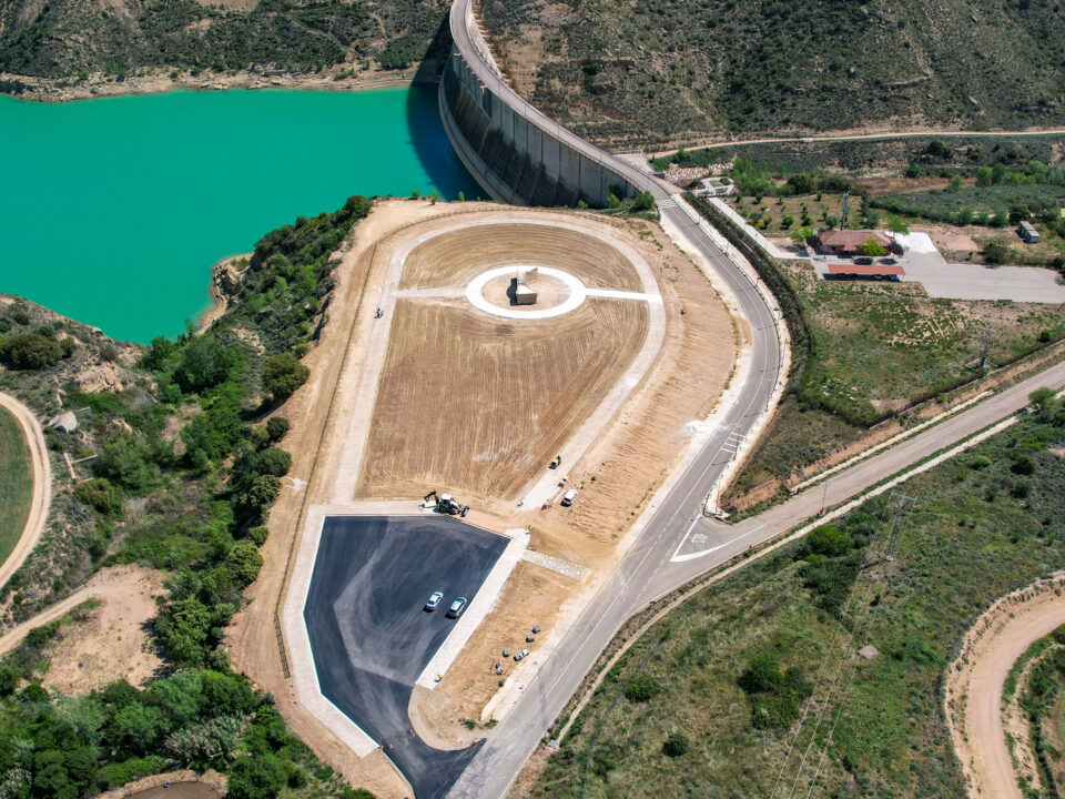 Puente del embalse de Montearagón