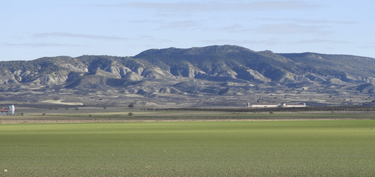 Vista general del entorno de Farlete