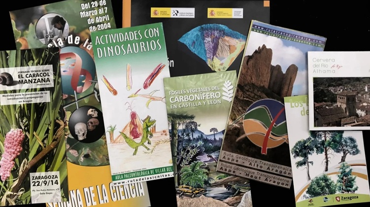 Folletos y material promocional para museos y exposiciones