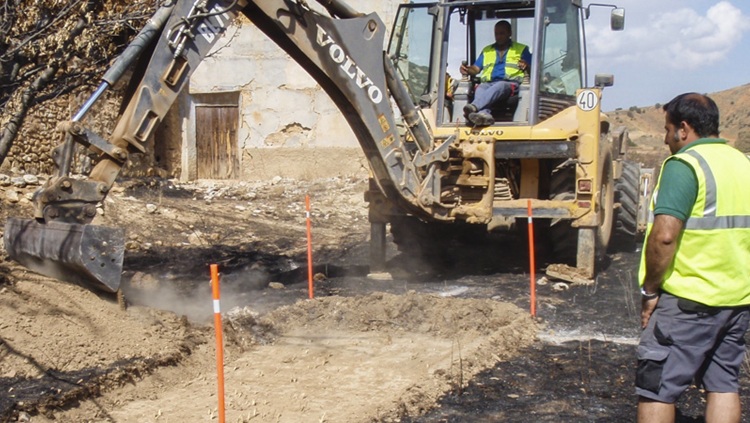 Inventario y delimitación de yacimientos arqueológicos